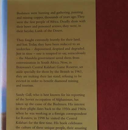 The Bushmen of Southern Africa by Sandy Gall. Slaughter of the innocent.