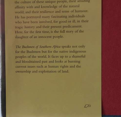 The Bushmen of Southern Africa by Sandy Gall. Slaughter of the innocent.