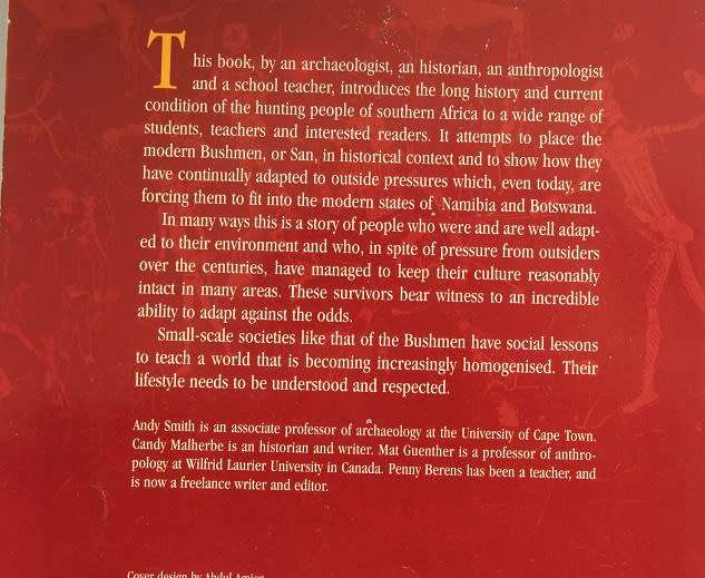 The Bushmen of Southern Africa by Smith, Malherbe, Guenther and Penny Berens