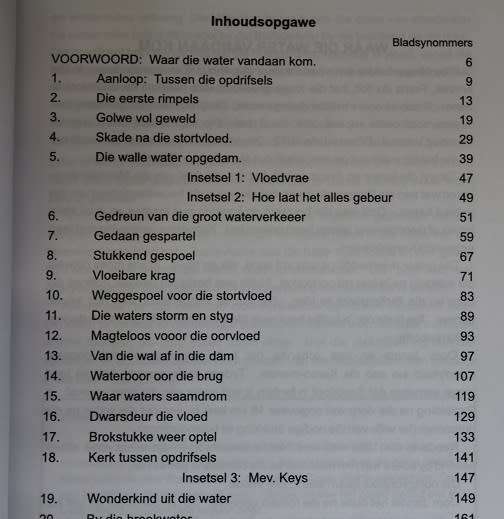 Die Dorp in die dam deur Klasie Steenkamp. Laingsburgvloed se onvertelde stories. Geteken !