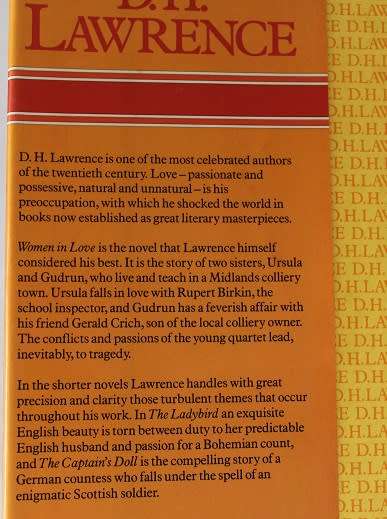 D. H. Lawrence x 5 novels