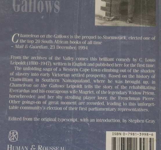 Chameleon on the gallows by C. Louis Leipoldt