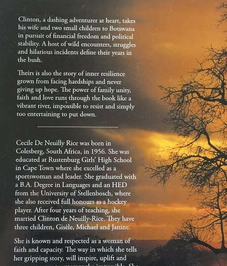 Into Africa by Cecile De Neuilly-Rice.