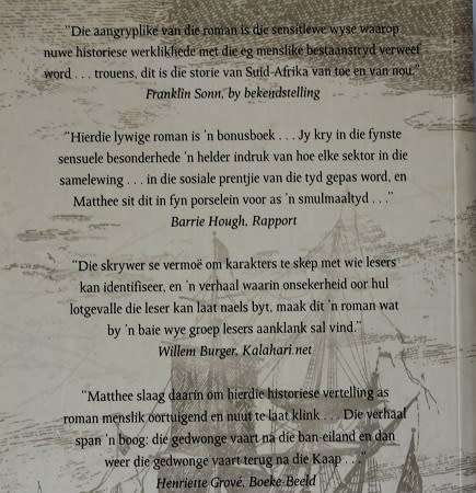 Pieternella van die Kaap deur Dalene Matthee.