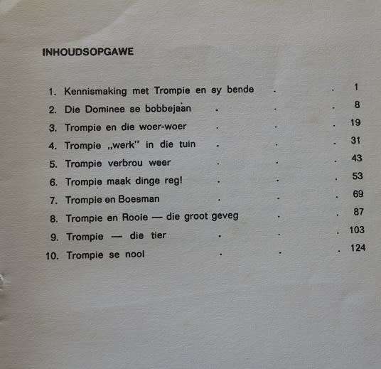 Trompie nr. 1 deur Topsy Smith. Jeugverhaal