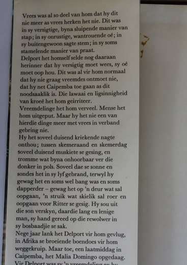 Mahala deur Chris Barnard.