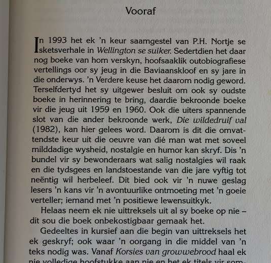 Op`n hoë noot. Die lekkerste stories van P.H.Nortje. Gekies deur Danie Botha