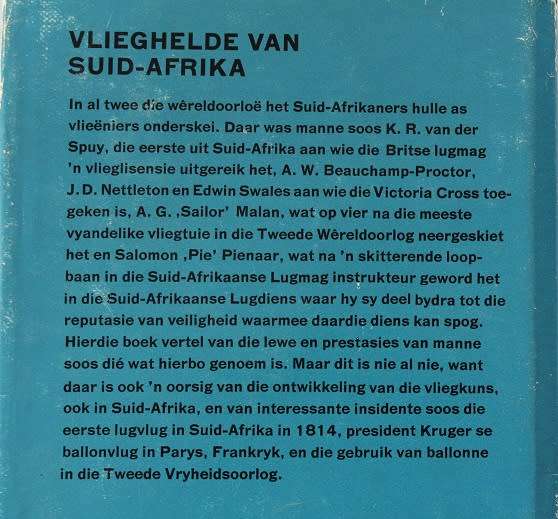 Vlieghelde van Suid-Afrika deur Arthur Blake