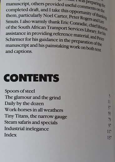 Spirit of Steam. Locomotives in South Africa by A.W. Smith and D.E. Bourne