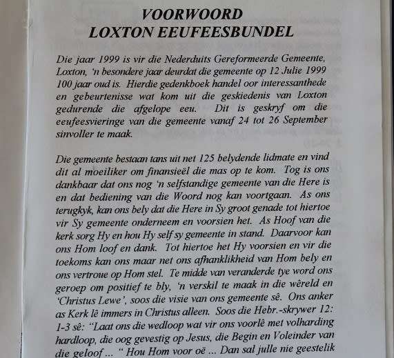 Phezantefontein 1899 Loxton 1999 deur Nita Griessel. Geteken !