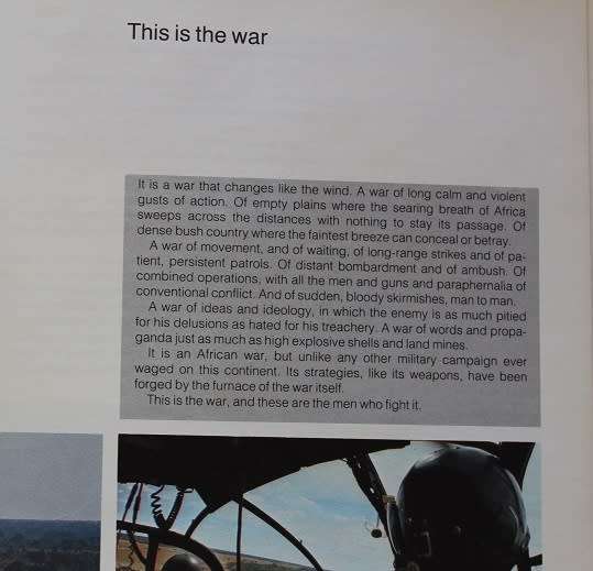 Like the Wind by Siegfried Stander. The story of the South African Army.
