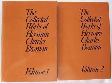 The Collected Works of Herman Charles Bosman volumes 1-2