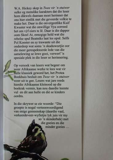 Twee vir`n stuiwer deur W.A. Hickey