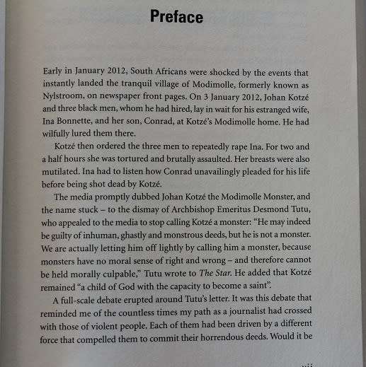 Gruesome  by De Wet Potgieter. Crimes and criminals that shook  South Africa.