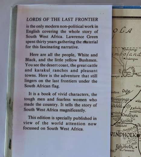 Lords of the last frontier by Lawrence G. Green