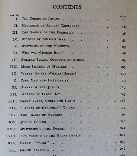 Great African Mysteries by Lawrence G. Green