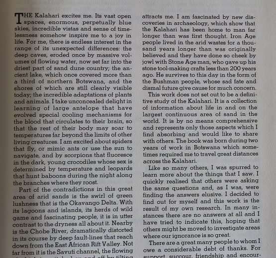 Kalahari by Michael Main. Life`s variety in dune and delta.