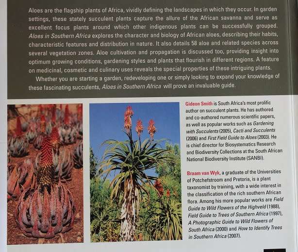 Aloes in Southern Africa by G.F. Smith & Braam van Wyk
