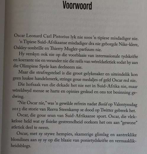Die staat vs Oscar deur Marida Fitzpatrick. 9 uur, 4 skote, 1 raaiseldood