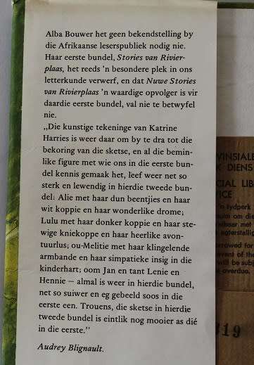 Nuwe stories van Rivierplaas deur Alba Bouwer