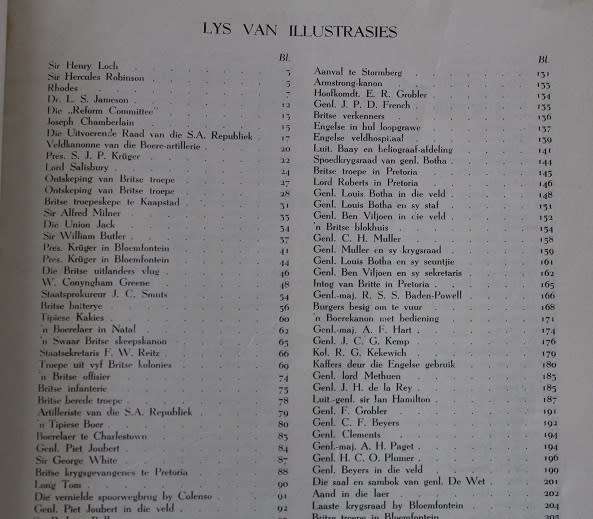 Gedenkalbum van die Tweede Vryheidsoorlog- J. H. Breytenbach
