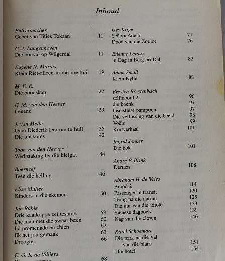 Eeu, honderd jaar van Afrikaanse kortverhale-- Abraham de Vries
