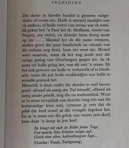 Overbergse Eergister deur G.G.S. de Villiers