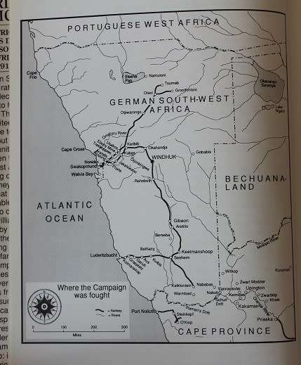 Urgent Imperial service by Gerald L`ange. South African forces in German South West Africa 1914-1915