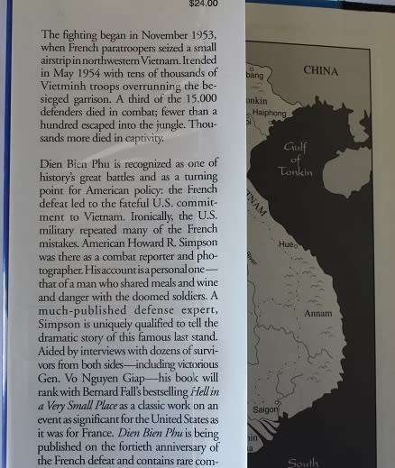 Dien Bien Phu by Howard R. Simpson. The epic battle America forgot 1953.