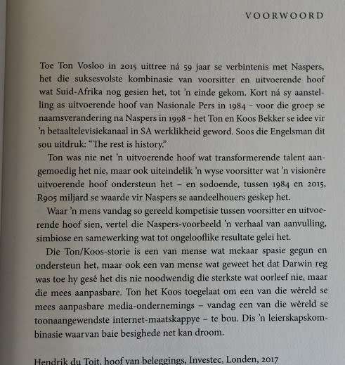 Oor grense deur Ton Vosloo
