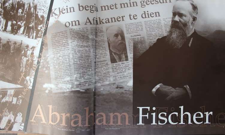 Huis Abraham Fischer--Huis van Presidente 1907-2007. Mannehuis Vishuis