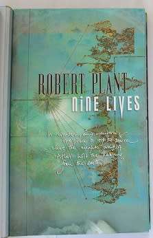 Nine Lives Robert Plant. Book and 9 cd's plus 1 dvd