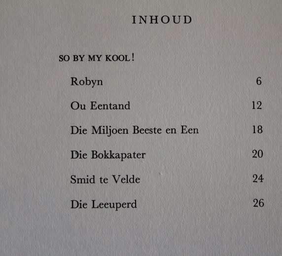 So by my kool! en ander Afrikaanse kampvuurstories deur P.W. Grobbelaar en F. Lategan