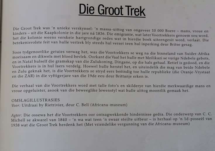 Die Groot Trek deur Chris Venter. 19de Eeu Erfenisreeks