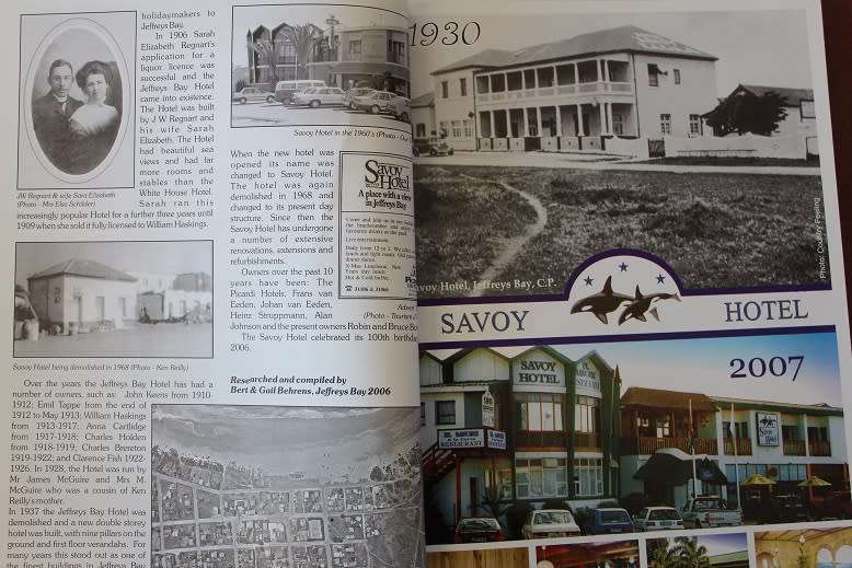 Jeffreys Bay by Robbie Hift. A heritage for our chidren's children.