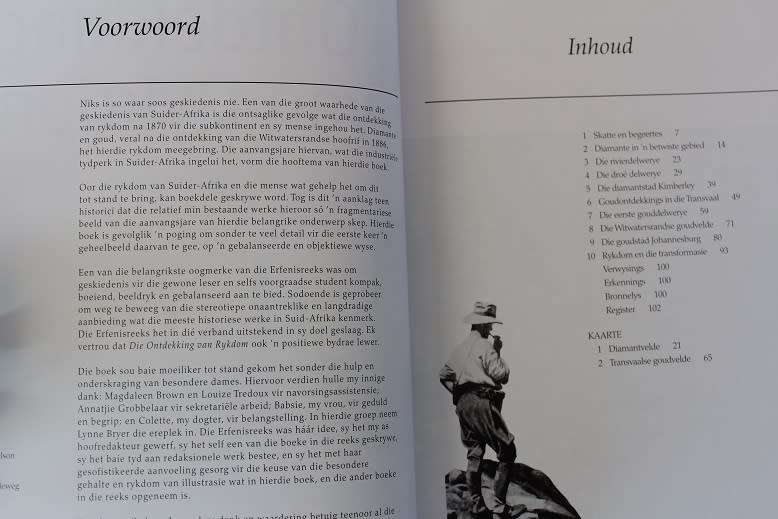 Die ontdekking van rykdom deur Diko van Zyl. 19de Eeu  Erfenisreeks