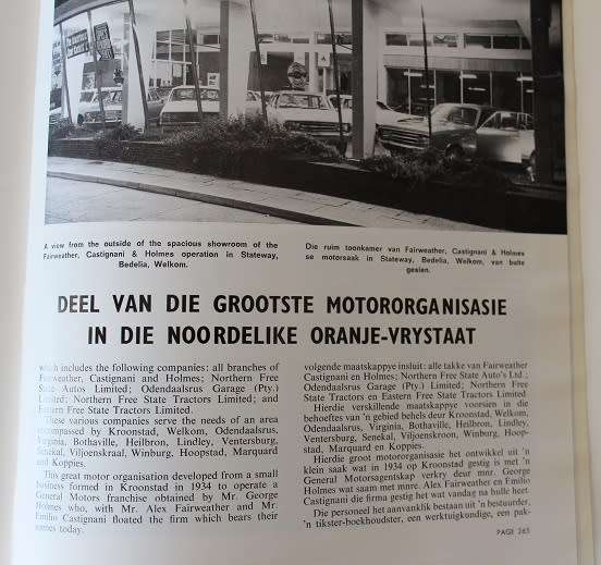 Welkom. Hoofstad van Oranje Vrystaat Goudveld/ Capital of the Orange Free State Goldfields
