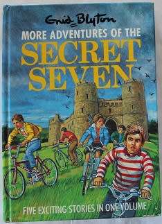 More adventures of the Secret Seven by Enid Blyton. Five stories in one volume!