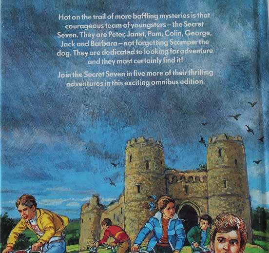 More adventures of the Secret Seven by Enid Blyton. Five stories in one volume!