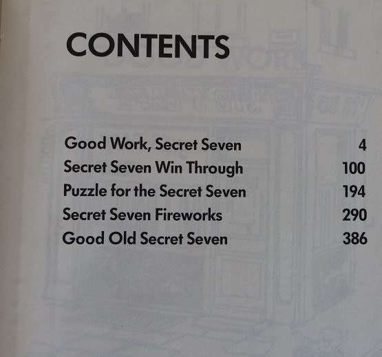 More adventures of the Secret Seven by Enid Blyton. Five stories in one volume!