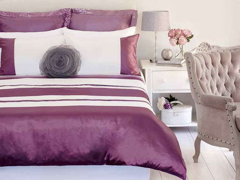 Extremely Elegant Embellished Duvet Set (Queen)