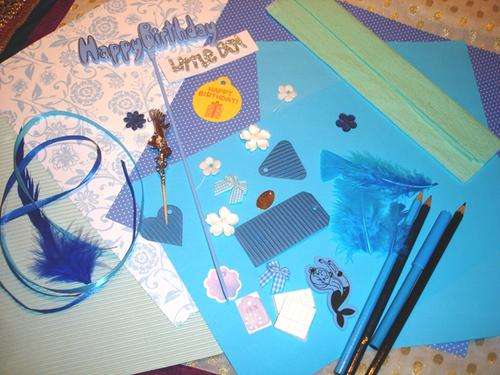 Happy Birthday Little Boy (Scrapbook Kit)