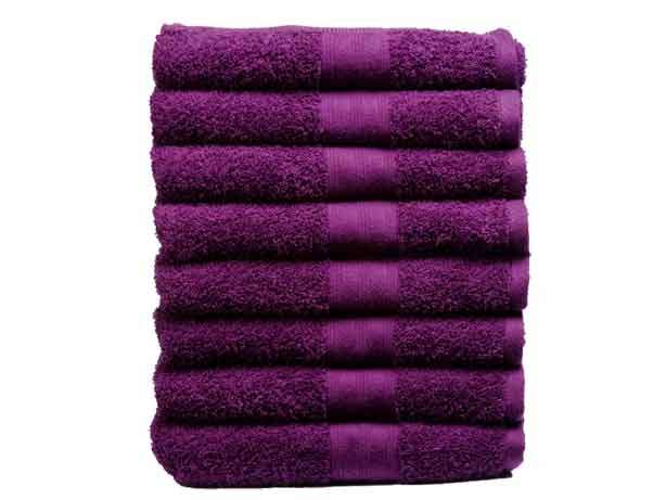 Plum Bath Towels (Soft and Fluffy)