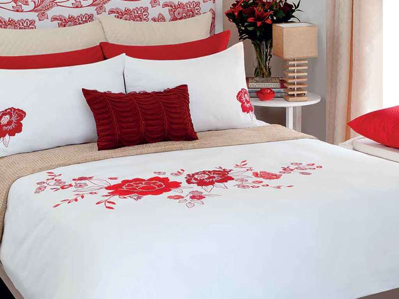 Rose Duvet Set (Queen)