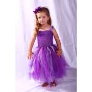 Little Girls Designer TUTU Dress PRETTY PURPLE (FIRST ON BOB AND AMAZING)