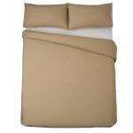 Plain and Classy Natural Duvet Set (Queen) PERFECT FOR YOUR OWN EMBROIDERY