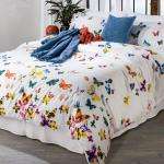 BEST OFFER: Bright and Pretty Papillon Duvet Cover Set (Queen)