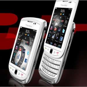 NEW BLACKBERRY Torch 9800 White Slider OS6.0 3G 5MP 4GB GPS WIFI QWER SMARTPHONE