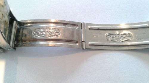 Rolex Jubilee Two Tone Gold and stainless and stainless steel strap.