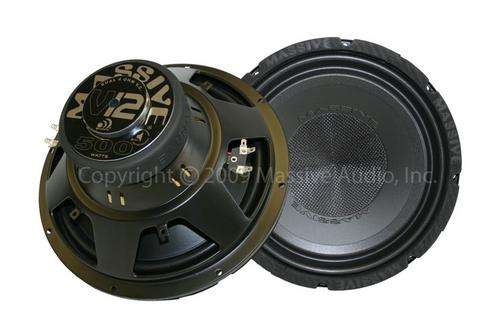 massive 500w v12 subwoofer